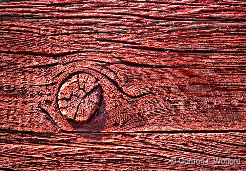 Old Wood Knot_DSCF02190.jpg - Photographed at the Railway Museum of Eastern Ontario in Smiths Falls, Ontario, Canada.